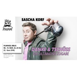 Sascha Korf  - Danke & Tschüss